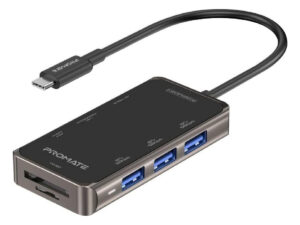 Promate 8 in1 USB-C Hub PRIMEHUB-MINI