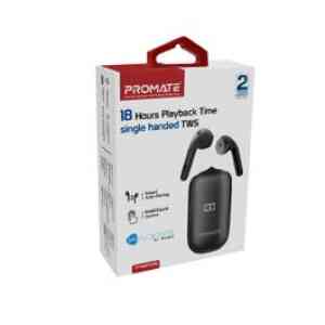Promate Bluetooth V5.0 Tws Headset With Compact Charging Case