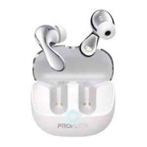 Promate Hybrid Anc TWS Earbuds With 40 Hours Play Back White