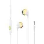 Promate Metallic Styled Wired Earphones With Microphone Gold