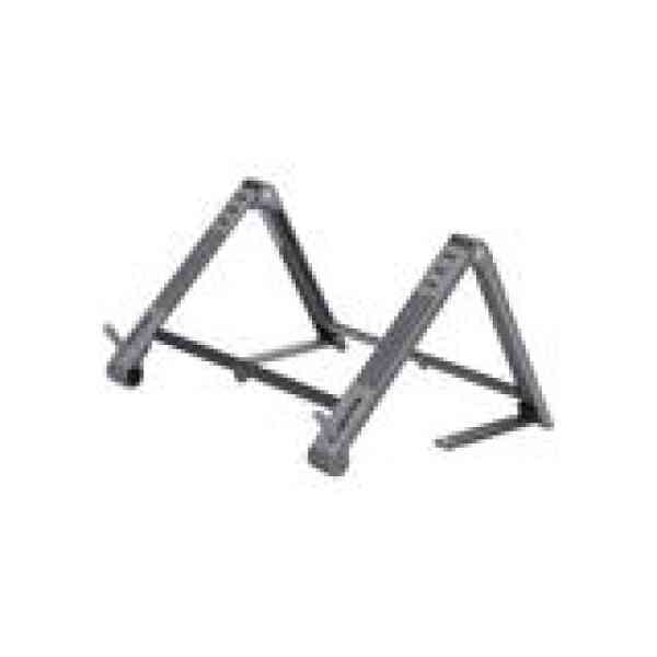 Promate Multi-Level Portable Aluminium Stand For Laptops, Tablets And Smartphones, Grey