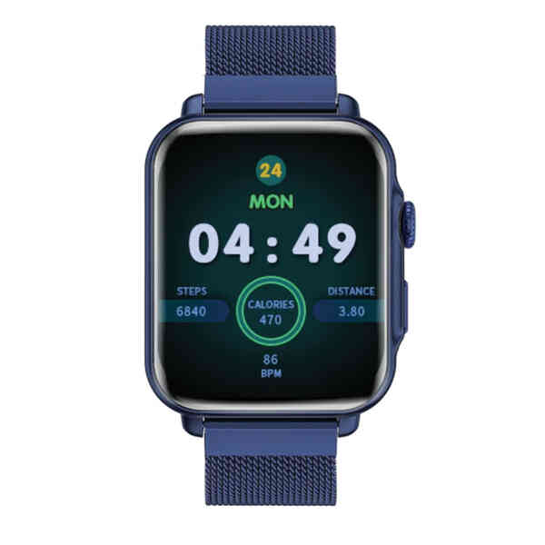 Promate ProWatch B18 Fitness Smart Watch, 1.8 inches, Blue