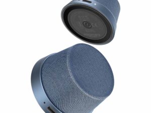 Promate Punch High-Fidelity Mini Bluetooth Speaker, Navy
