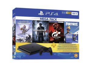 PS4 500GB FORTNITE/4 GAME BUNDILE