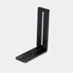 PULUZ 1/4 inch Vertical Shoot Quick Release L Plate Bracket Base Holder for MOZA / DJI / Zhiyun / Nebula 3-Axis Stabilizer (Black)(PU3043)