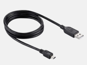 PULUZ 1m Mini 5pin USB Sync Data Charging Cable for Canon EOS