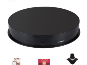 PULUZ 30CM BLACK TURNTABLE 360 DEGREE(PU3049B)