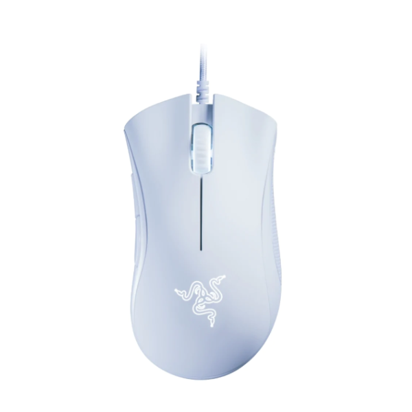 RAZER DEATHADDER ESSENTIAL ERGONOMIC MOUSE WHITE