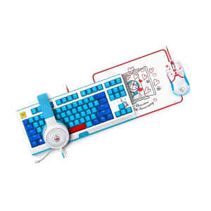 RAZER DORAEMON EDITION KEYBOARD+MOUSE+HEADSET