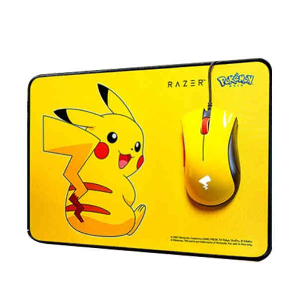 RAZER MOUSE AND MOUSE PAD POKEMON EDITION