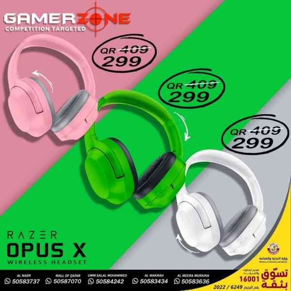 RAZER OPUS X WIRELESS HEADSET