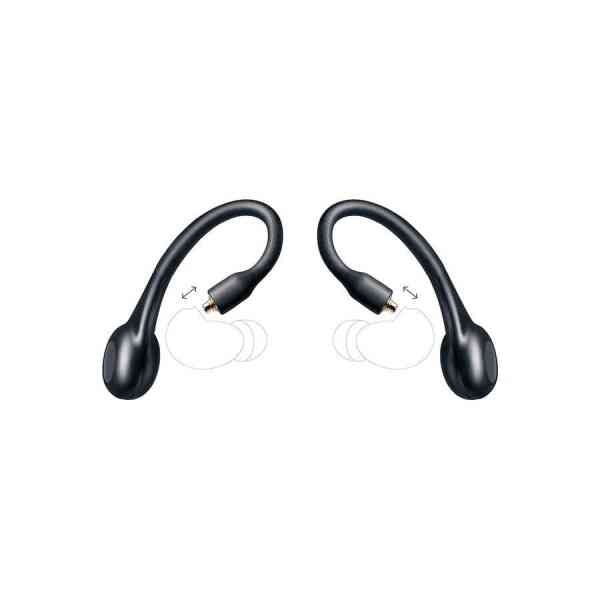 RMCE-TW2, True Wireless Secure Fit Adapter for Sound Isolating Earphones Black