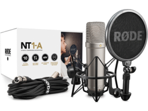 RODE NT1-A STUDIO CONDENSER MICROPHONE