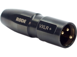 RODE VXLR+ 3.5MM SOCKET TO 3-PIN MALE XLR ADAPTOR