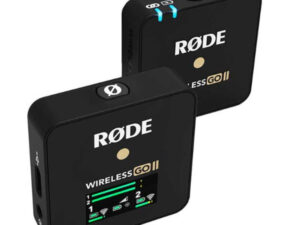Rode Wireless GO II Single Compact Digital Wireless Microphone System/Recorder (2.4 GHz, Black)