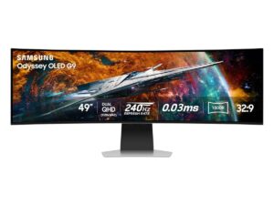 Samsung 49 Odyssey OLED G9 Series Curved Smart Gaming Monitor LS49CG954