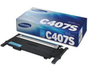 Samsung CLT-C407S Cyan Toner Cartridge