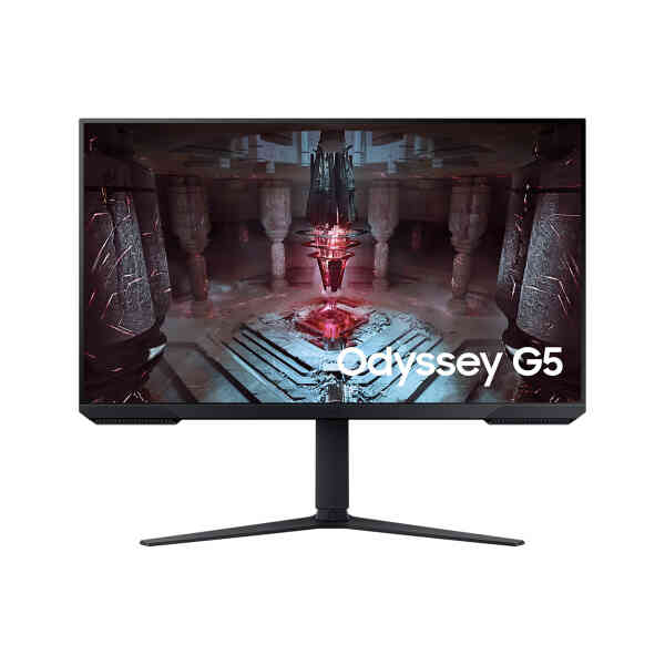 Samsung Odyssey G5 G51C QHD Gaming Monitor, 32 inches, Black, LS32CG510EMXUE