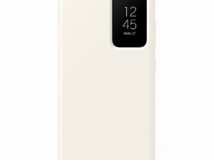 Samsung S23+ Smart View Wallet Case, Cream, EF-ZS916CUEGWW