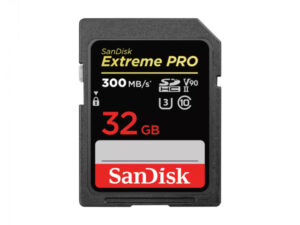 SanDisk 32GB Extreme PRO UHS-II 300mb/s V90 SDHC Memory Card