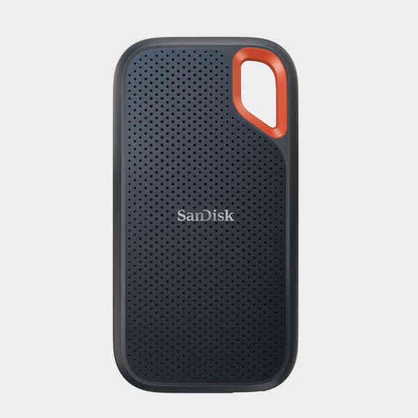 SanDisk 4TB Extreme Portable SSD V21050/1000mb/s(SDSSDE61-4T00) (Black)