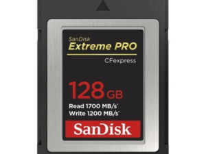 SANDISK EXTREME PRO 128GB 1700/1200MB/S CFEXPRESS TYPE B CARD( SDCFE-128G )