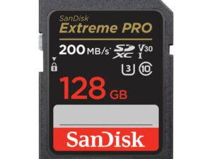 SanDisk Extreme Pro 128GB 200MB/s SDXC UHS-1 CARD V30 ( SDSDXXD-128G)