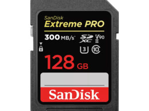 SanDisk Extreme PRO 128GB 300/260 MB/S UHS-II V90 SDXC Memory Card(SDSDXDK-128G-GN4IN)