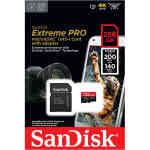 SanDisk Extreme Pro 256 GBmicroSDXC 200MB/s 140/mb/s UHS-1 CARD