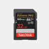 SANDISK Extreme Pro 32GB 100MB/s UHS-I V30 CARD( SDSDXXO-032G )