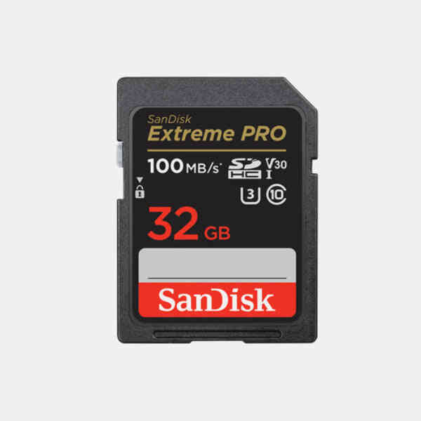 SANDISK Extreme Pro 32GB 100MB/s UHS-I V30 CARD( SDSDXXO-032G )