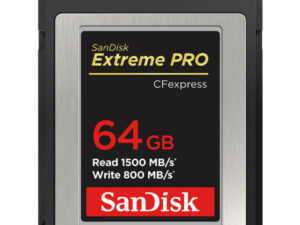 SANDISK EXTREME PRO 64GB 1500/800MB/S CFEXPRESS TYPE B CARD