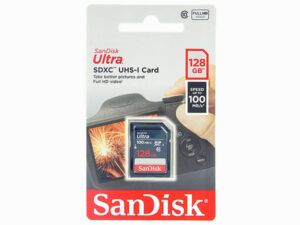 SANDISK ULTRA 128GB 100MB/S SDXC UHS-1 CARD(SDSDUNR-128G-GN3IN)