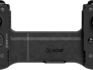 Scuf Nomad Wireless Mobile Gaming Controller for iPhone, Anti-drift Thumb Sticks, Customizable Rear Paddles, Designed for Maximum Comfort, Black
