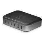 Smartix USB Power Hub, 100W, Black, SPHUB01