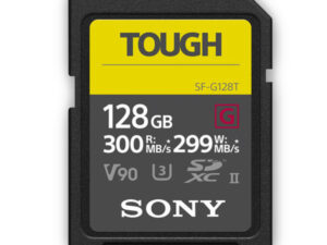 Sony 128GB SF-G TOUGH Series R300/W299MB/sUHS-II SDXC Memory Card