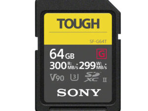 Sony 64GB SF-G TOUGH Series R300/W299MB/s UHS-II SDXC Memory Card