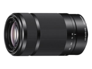 Sony SEL55210 E Mount APS-C 55-210 mm F4.5-6.3 Telephoto Zoom Lens - Black