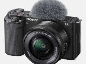 Sony ZV-E10 Mirrorless Camera with 16-50mm Lens (Black)