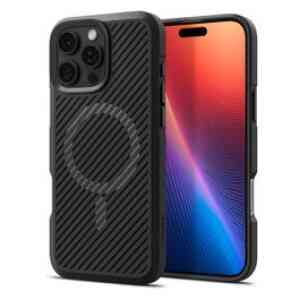 Spigen Case Core Armor Magfit Shock Absorbing iPhone 16 Pro Matte Black