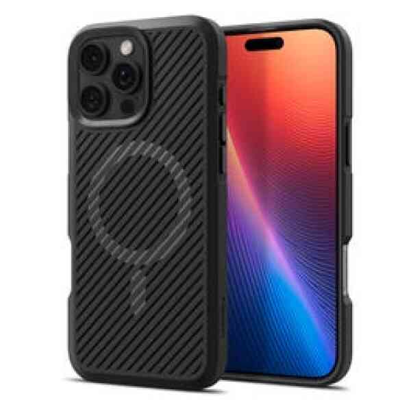 Spigen Case Core Armor Magfit Shock Absorbing iPhone 16 Pro Max Matte Black