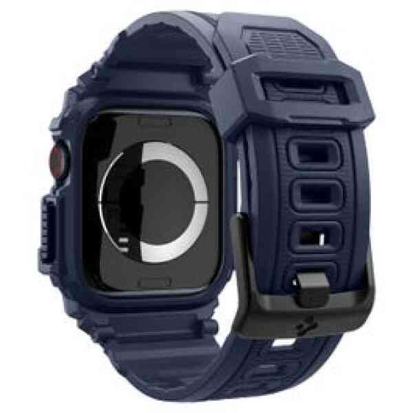 Spigen Strap/Case Rugged Armor Pro For Apple Watch 10 46 mm Navy Blue