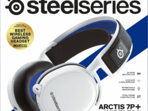 STEEL SERIES ARCTICS 7P PLUS WIRLESS HEADSET WHITE