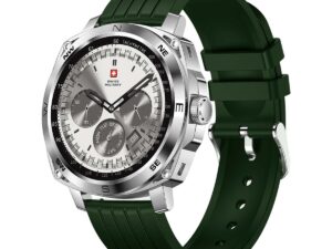 Swiss Military DOM4 Smartwatch Green Silicon