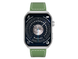 Swiss Military Smart Watch Alps 3 Green Blue Silicon Strap