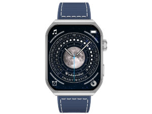 Swiss Military Smart Watch Alps 3 Gun Blue Silicon Strap