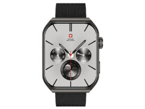 Swiss Military Smart Watch Alps 3 Gun Metal Stainless Steel