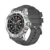 Swiss Military Smart Watch Silicone Strap DOM 2 Grey