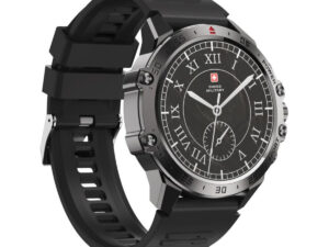 Swiss Military Smart Watch With Silicone Strap DOM 5 Black