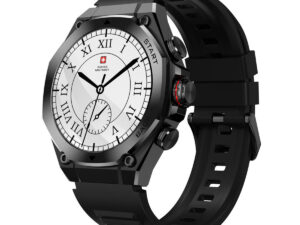 Swiss Military Smart Watch With Silicone Strap DOM 6 Black